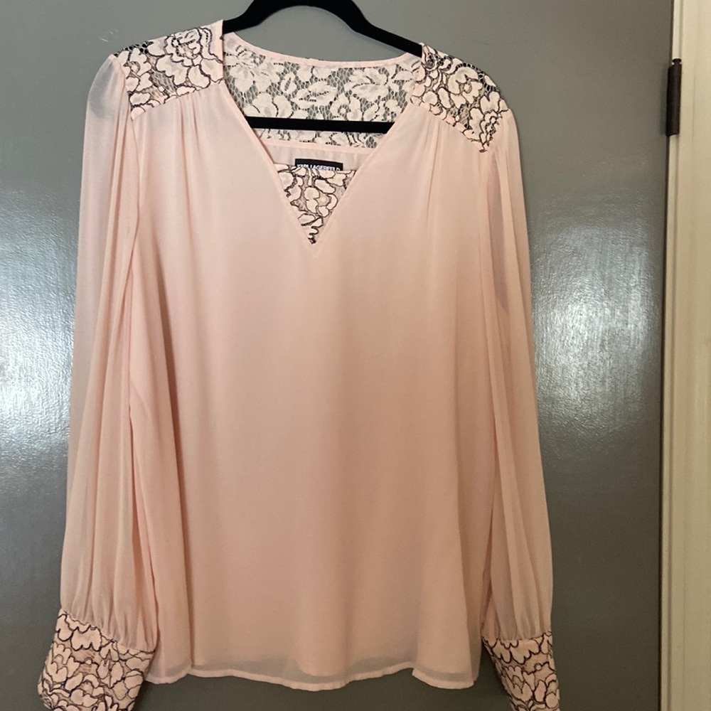 Karl Lagerfeld Blouse, Size XL